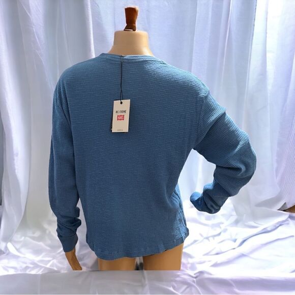 RE/DONE Thermal Long Sleeve Tee, NWT - Picture 2 of 5